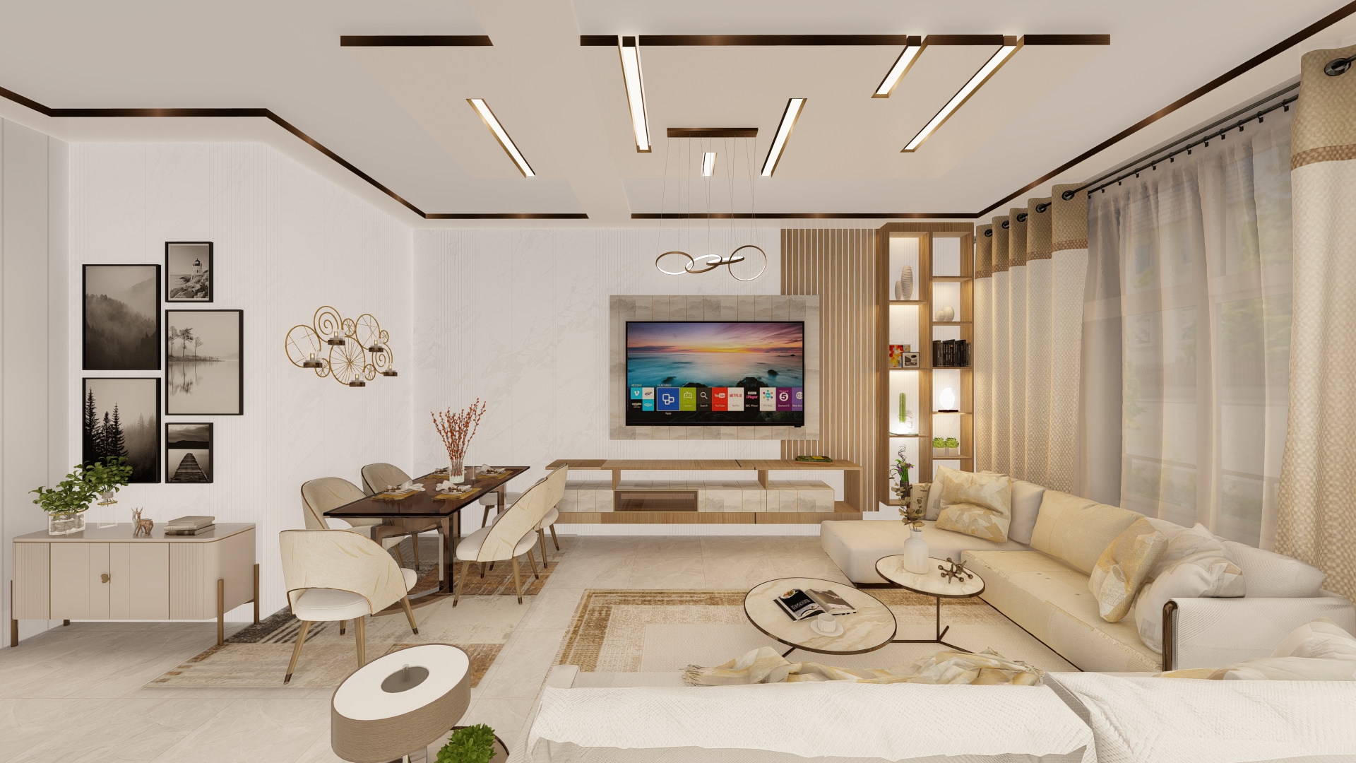10-SEKEN HOMES 4th-22th Floor 125msq Unit Living Dinning-02