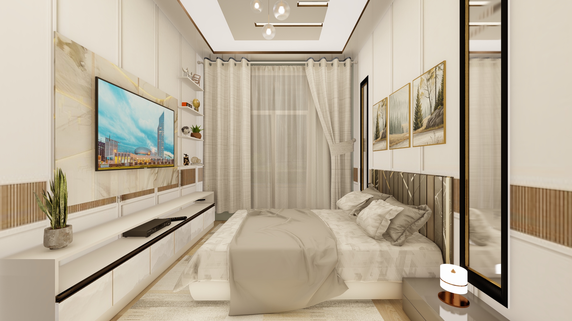 12-SEKEN HOMES 4th-22th Floor 125msq Unit M. Bed Room-01